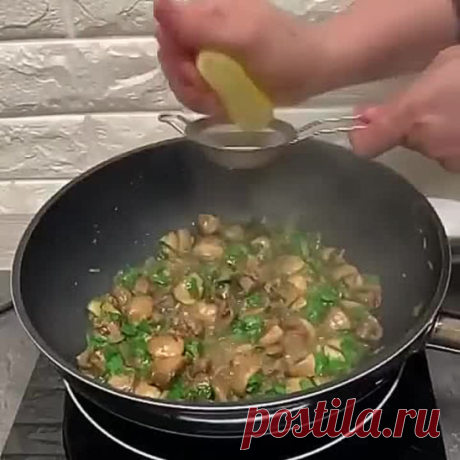 Шампиньоны по-новому