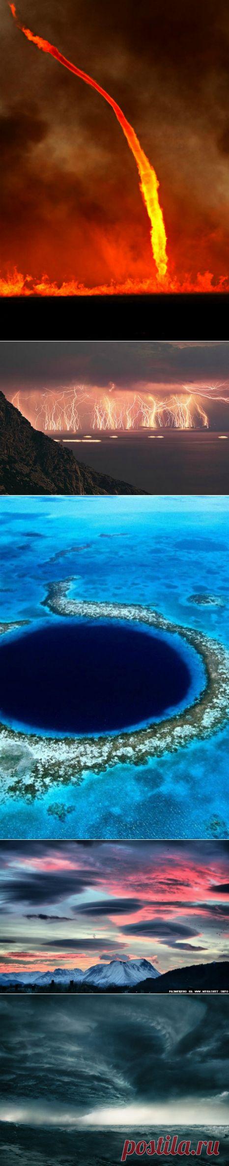 15 фотографий, на которых удалось запечатлеть редкие природные явления