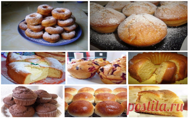 Сладкая выпечка на кефире: ТОП-8 рецептов 🍰