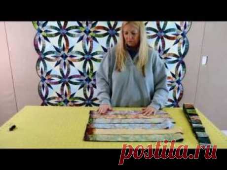 Wedding Ring Quilt, designed by Judy Niemeyer