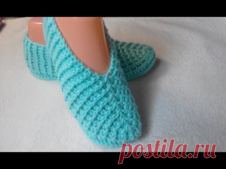 СЛЕДКИ ИЛИ БАЛЕТКИ КРЮЧКОМ.МАСТЕР КЛАСС.ОЧЕНЬ ЛЕГКО ВЯЗАТЬ!!