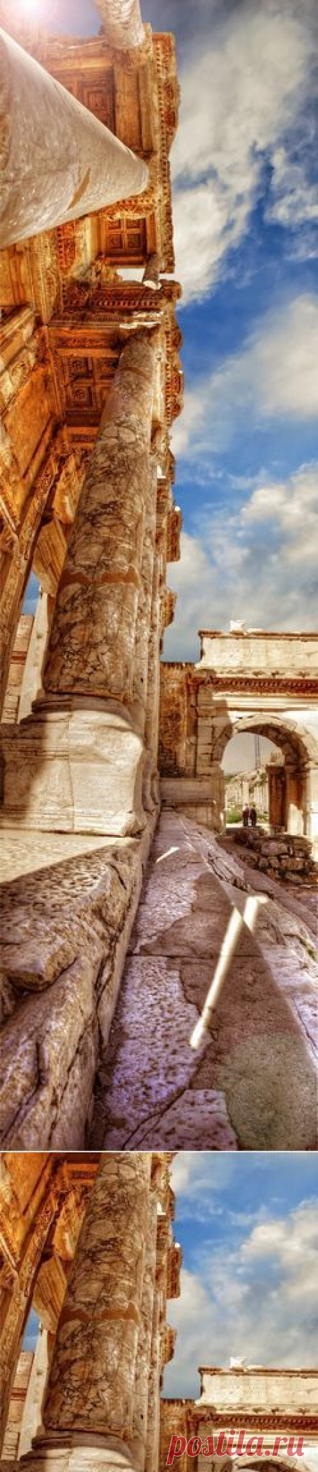 Ephesus, Turkey &amp;#8211; was an ancient Greek city, and later a major Roman city, on the coast of Ionia, near present-day Selçuk, Izmir Province, Turkey | Golbis