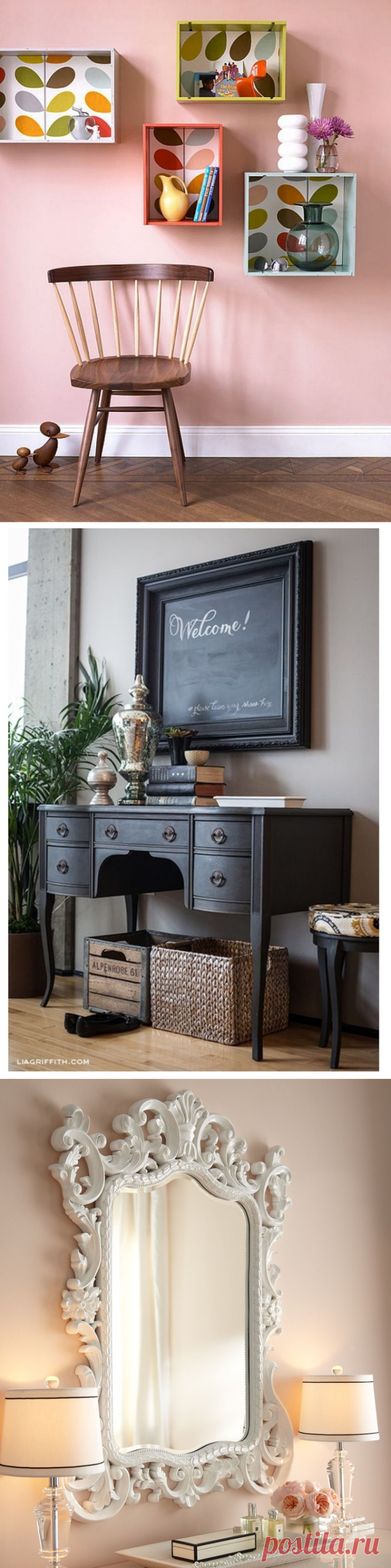 10 идей, что можно повесить на стену вместо очередной галереи