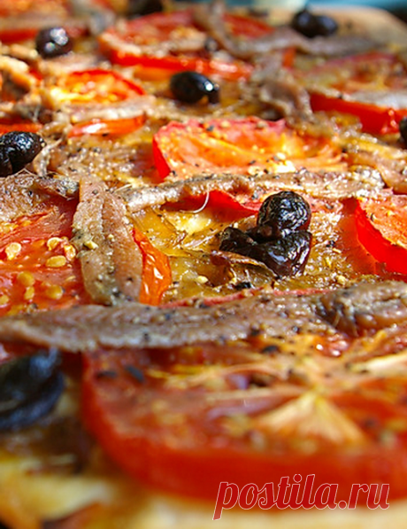 Писсаладьера по книге "Cuisine provencale"