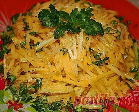 Картофель по-корейски .