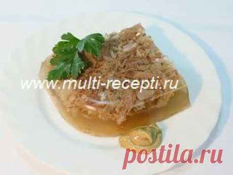 (Студень) Холодец из рульки в мультиварке | Рецепты для мультиварки от Марии Шнайдер