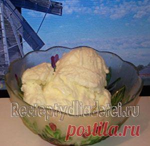 Домашнее мороженное | Кулинарные рецепты для детей