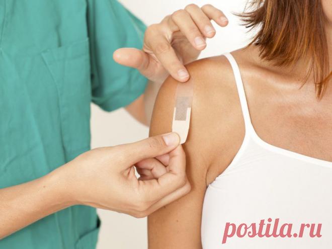 Пластырь от бородавок.