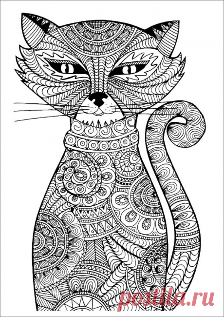 15 раскрасок против стресса для взрослых