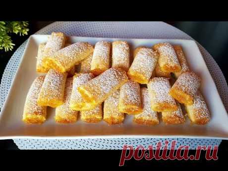 Рецепт за 5 минут! Тающая во рту вкусное и легкое печенье, которое вы будете готовить каждый день!