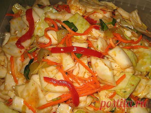 Вкусная капустка.