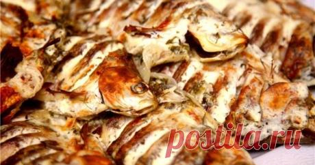 Карась в сметане в духовке - рецепт Автор рецепта Александр Кисленко ❤️🥩🍕🍝 - Cookpad