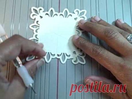 Fleur de Lis Ornament Tutorial using Shapeabilities by Becca Feeken
