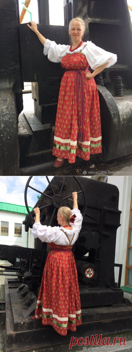 Костюм старожилов Западной Сибири – купить на Ярмарке Мастеров – GCDV1RU | Народные костюмы, Новосибирск