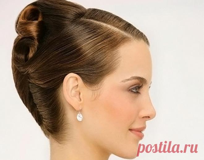 Роскошная прическа "Французская ракушка" (много вариантов) &raquo; Женский Мир