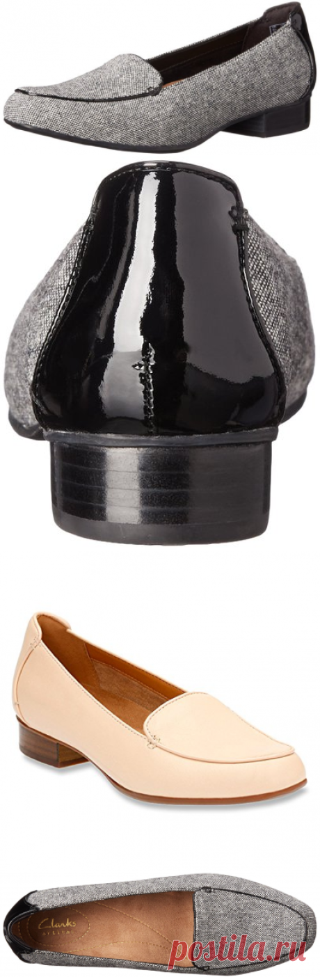 Amazon.com: Clarks Women's Keesha Luca Slip-On Loafer: Clarks: Clothing