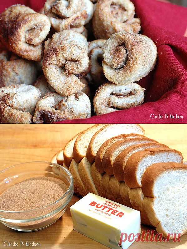 Быстрый десерт из...хлеба!.