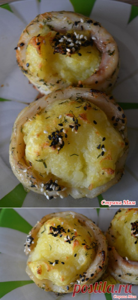 Рыбные цветочки с картофелем - Мыслишки от Амишки - Страна Мам