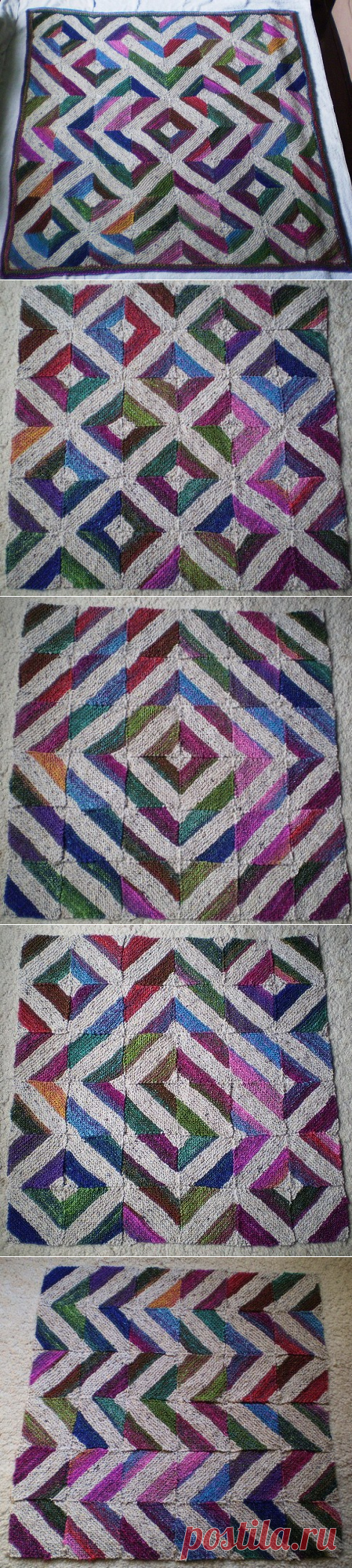 полосатые пледы от Фрэнки Браун.