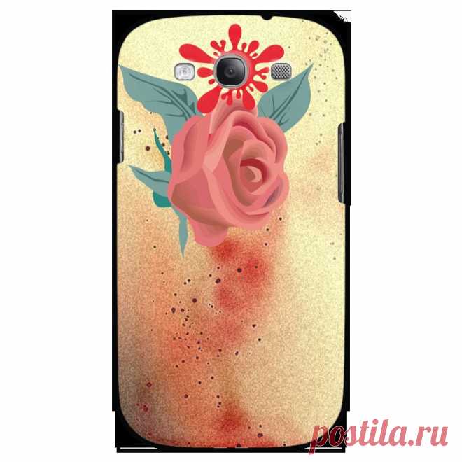 Чехол Samsung Galaxy S3 "Пастельная роза" от Hatulia - Printio