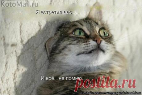 Я встретил вас.