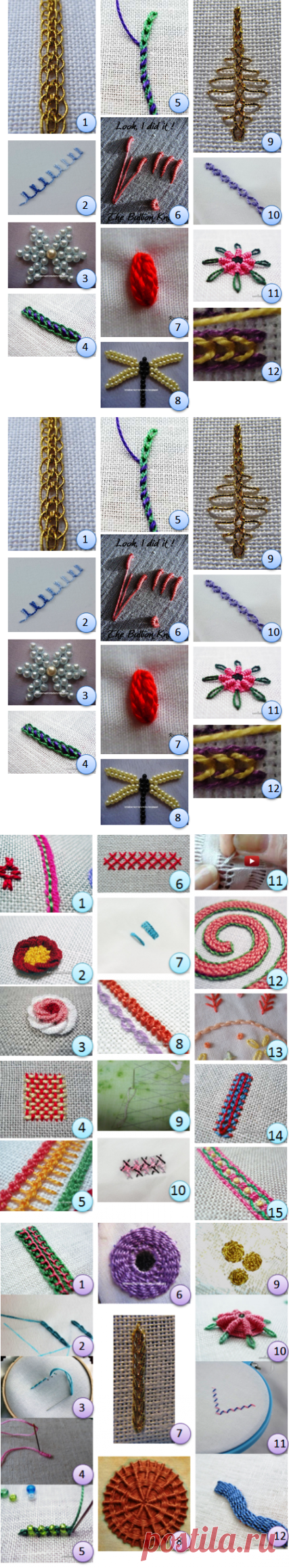 Ручные швы: новые варианты