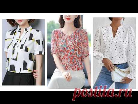 Moda 2025 BLUSAS BONITAS 100”Ideas De blusas bonitas MODELOS casuales 24/25 #fashion #shirts #style