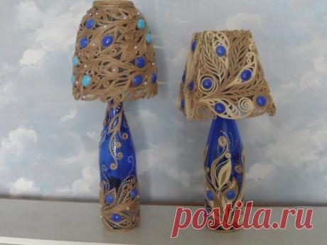 Джутовая филлигрань. Светильники.....