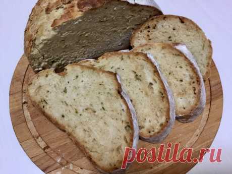Бездрожжевой ХЛЕБ за 5 минут + время на выпечку. Рецепт вкусного домашнего хлеба. | Inna Lime | Яндекс Дзен