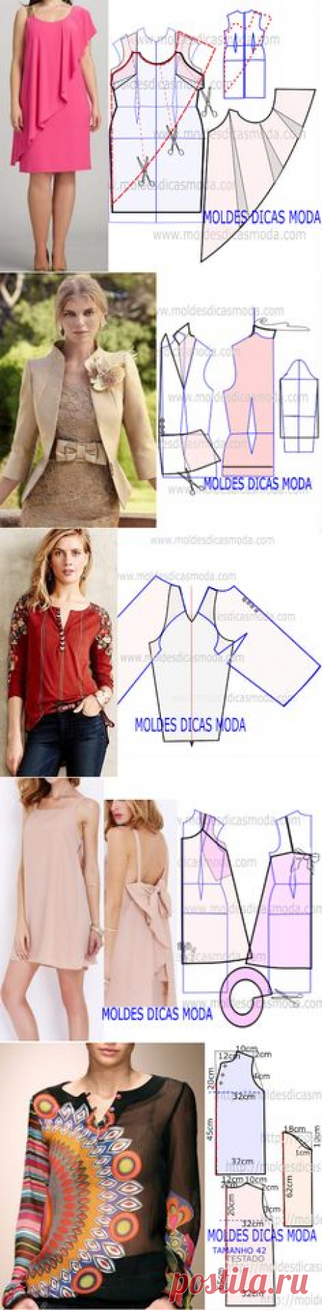 MOLDE DE VESTIDO...♥ Deniz ♥