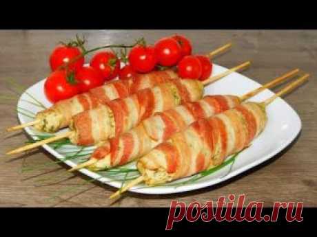 Куриное Эскимо в беконе. Необыкновенно Вкусно