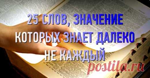 25 слов, значение которых знает далеко не каждый Многие из нас часто слышали эти слова,но не всегда мы знаем их значение. Сегодня вы сможете почерпнуть для себя много нового. Сохраните эти слова себе! 1. Фрик — человек, отличающийся ярким, необычным, экстравагантным внешним видом и вызывающим поведением, а также обладающий неординарным мировоззрением, которое является результатом отказа от социальных стереотипов. 2. Экивоки — двусмысленные намеки, увертки. 3. […]