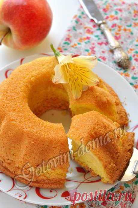 Рецепт: Шарлотка с яблоками