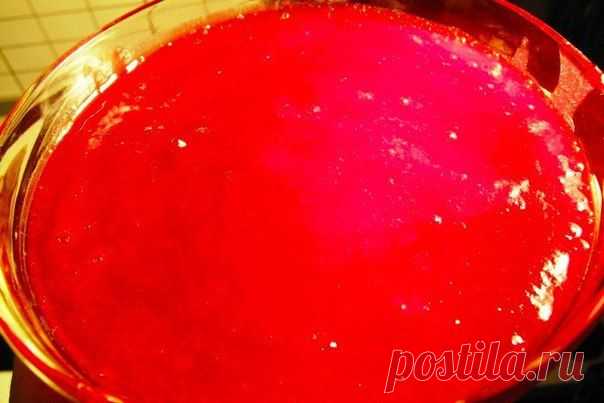 Изысканный клюквенный соус к мясу