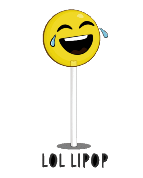 Lol Lipop Sticker GIF by PUNS. | Gfycat