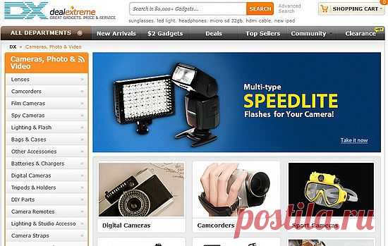 Выгодные покупки фотоаксессуаров и не только в Китае на Dealextreme.com | Моя первая зеркалка