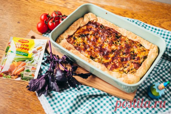 Открытый пирог с картофелем, зеленью и сыром - пошаговый рецепт с фото - как приготовить - ингредиенты, состав, время приготовления - Дети Mail.Ru