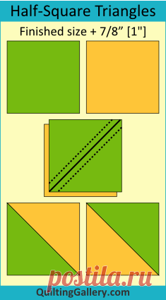 DS QAL: Creating Triangle and Flying Geese Units - Quilting Gallery /Quilting Gallery