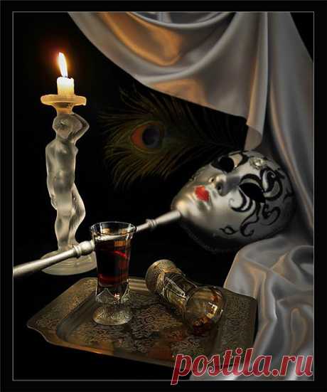 Стакан воды.