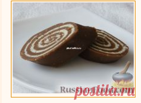 Рецепт: Рулет "Баунти" (без выпечки) на RussianFood.com