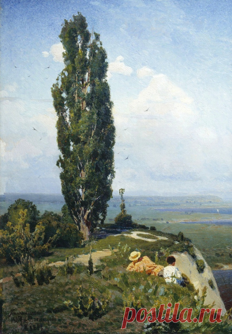 Васнецов Аполлинарий Михайлович (1856-1933)
«Тополь», (1887)