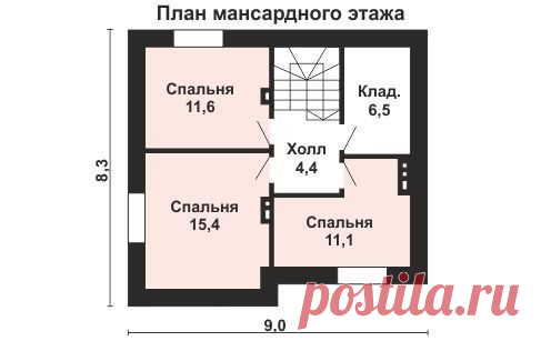 Проект дома AS-2315