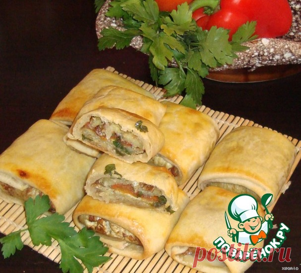 Закуска Баклажаныч Кулинарный рецепт