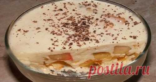 Рецепт замечательного нежного сметанного десерта с бананами. Просто и вкусно!