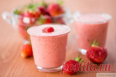 Домашнее клубнично-банановое мороженое - Рецепты от Daily-menu.ru - Daily-menu.ru