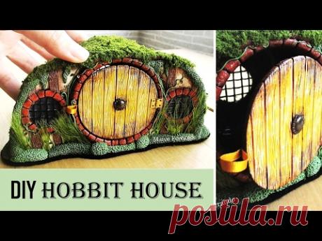 DIY Polymer Clay Hobbit House Jar/Lantern || Maive Ferrando