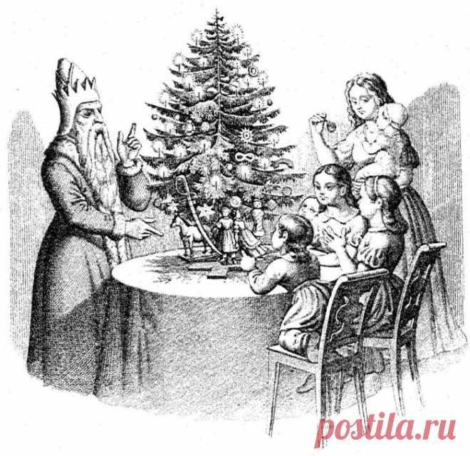 История главного символа Нового года — Мания.инфо