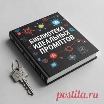 Вам — подарок! Я создал для вас «Библиотеку идеальных промптов» | НейроПульс | Дзен