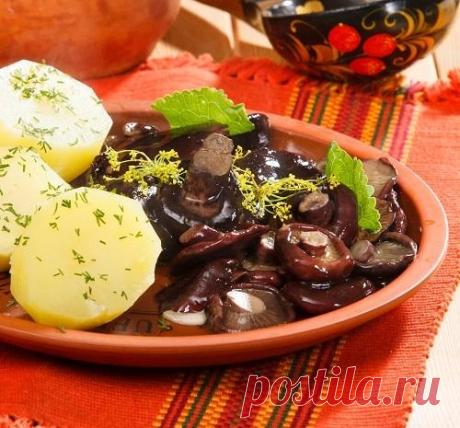 Грузди соленые с укропом и чесноком