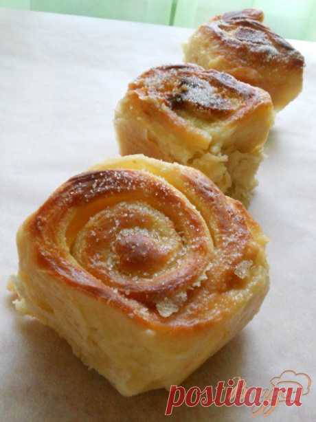 Булочки с молочной заливкой